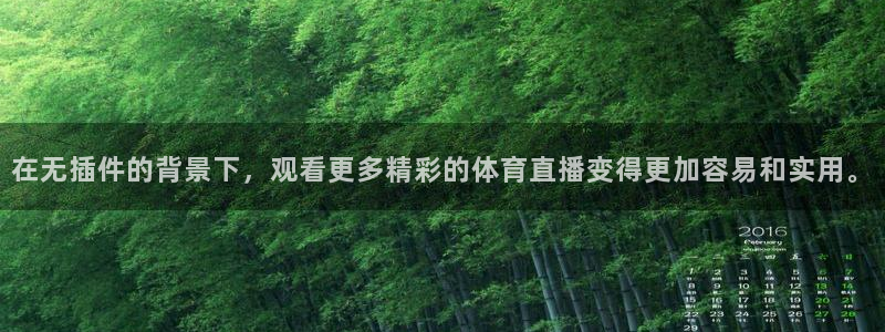jrs蜘蛛直播nba免费：在无插件的背景下，观看更多精彩的体育直播变得更加容易和实用。